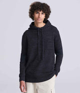 Ecologie Unisex Iguazu Sustainable Knitted Hoodie | Charcoal/Black thumbnail 1