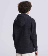 Ecologie Unisex Iguazu Sustainable Knitted Hoodie | Charcoal/Black thumbnail 2