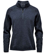 Stormtech Ladies Avalante 1/4 Zip Fleece | Navy Heather thumbnail 1
