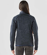Stormtech Ladies Avalante 1/4 Zip Fleece | Navy Heather thumbnail 3