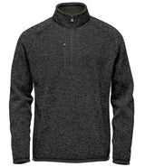 Stormtech Avalante 1/4 Zip Fleece | Black Heather thumbnail 1