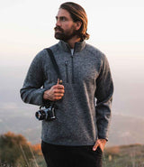 Stormtech Avalante 1/4 Zip Fleece | Granite Heather thumbnail 1