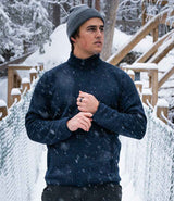 Stormtech Yosemite Full Zip Fleece Jacket | Navy Heather thumbnail 1