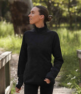 Stormtech Ladies Yosemite Full Zip Fleece Jacket | Black Heather thumbnail 1