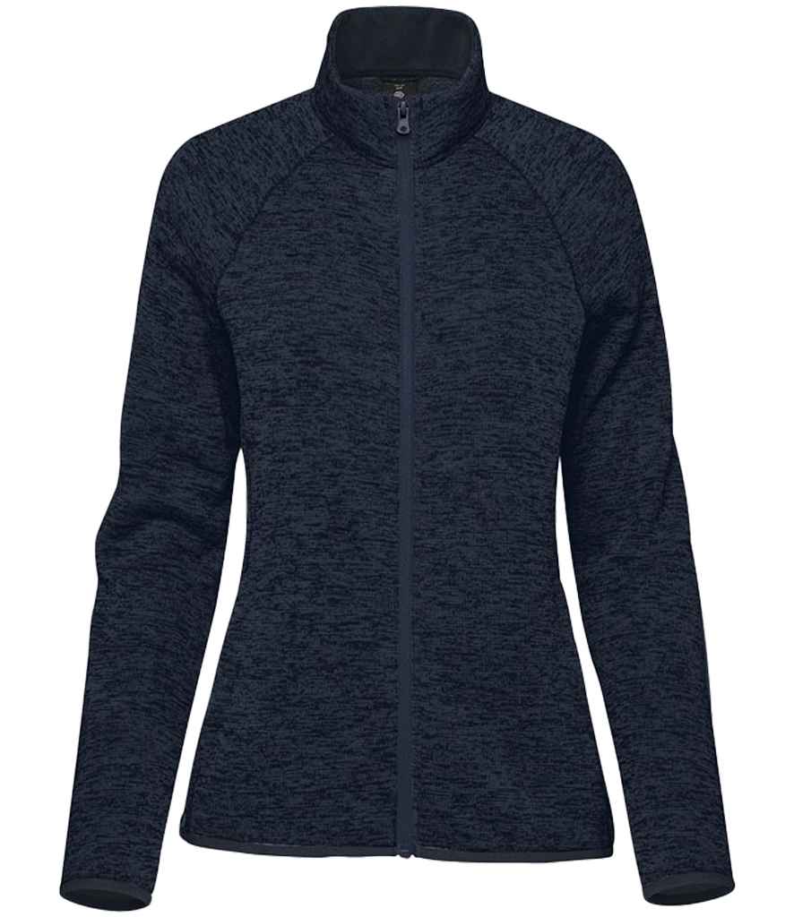 Stormtech Ladies Yosemite Full Zip Fleece Jacket | Navy Heather