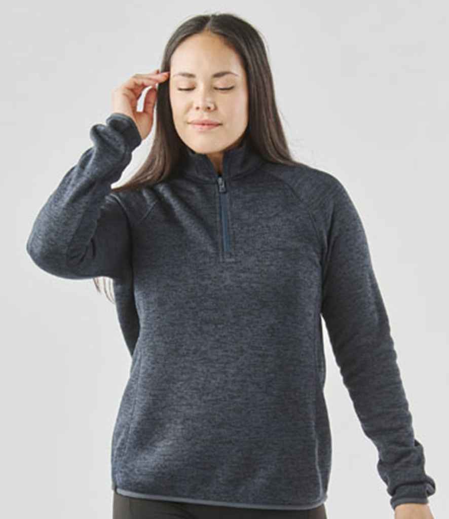 Stormtech Ladies Yosemite 1/2 Zip Pullover | Navy Heather