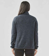 Stormtech Ladies Yosemite 1/2 Zip Pullover | Navy Heather thumbnail 2
