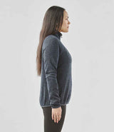 Stormtech Ladies Yosemite 1/2 Zip Pullover | Navy Heather thumbnail 4