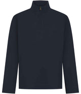 Front Row Premium Piqué 1/4 Zip Top | Navy thumbnail 1