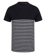 Front Row Unisex Breton Striped T-Shirt | Navy/White thumbnail 4