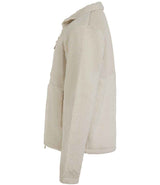 Front Row Recycled Sherpa Fleece Jacket | Natural thumbnail 3
