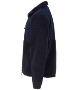 Front Row Recycled Sherpa Fleece Jacket | Navy thumbnail 6
