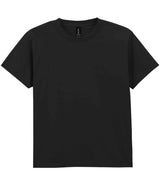 Gildan Kids Light Cotton T-Shirt | Black thumbnail 4