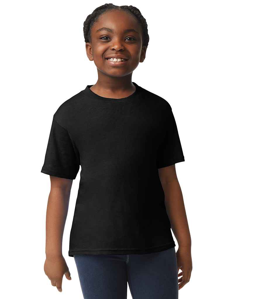 Gildan Kids Light Cotton T-Shirt | Black
