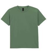 Gildan Kids Light Cotton T-Shirt | Military Green thumbnail 4