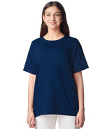 Gildan Kids Light Cotton T-Shirt | Navy thumbnail 1