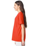 Gildan Kids Light Cotton T-Shirt | Orange thumbnail 3