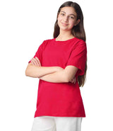 Gildan Kids Light Cotton T-Shirt | Red thumbnail 1