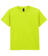 Gildan Kids Light Cotton T-Shirt | Safety Green thumbnail 4