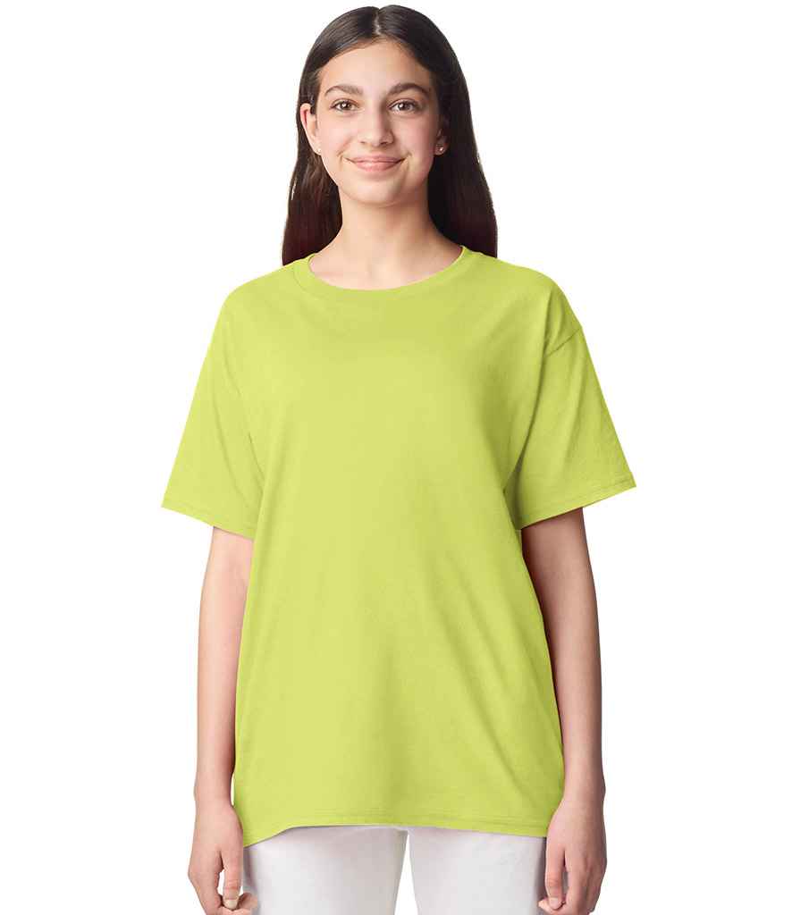 Gildan Kids Light Cotton T-Shirt | Safety Green