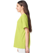 Gildan Kids Light Cotton T-Shirt | Safety Green thumbnail 3