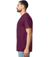 Gildan Light Cotton T-Shirt | Maroon thumbnail 3