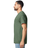 Gildan Light Cotton T-Shirt | Military Green thumbnail 3
