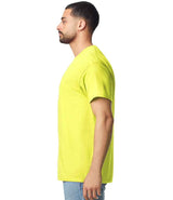 Gildan Light Cotton T-Shirt | Safety Green thumbnail 3
