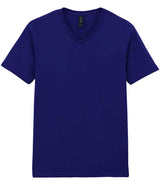 Gildan SoftStyle® V Neck T-Shirt | Navy thumbnail 4