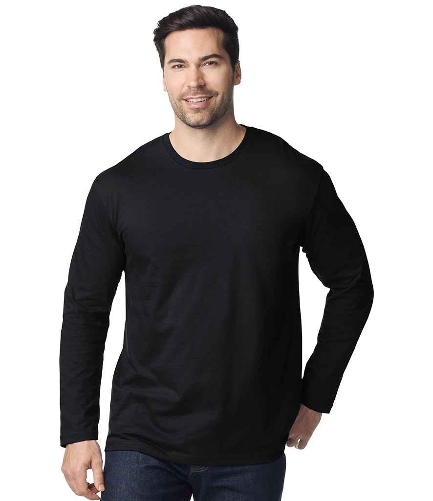 Gildan SoftStyle® Long Sleeve T-Shirt | Black