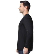 Gildan SoftStyle® Long Sleeve T-Shirt | Black thumbnail 3