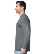 Gildan SoftStyle® Long Sleeve T-Shirt | Charcoal thumbnail 3