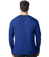 Gildan SoftStyle® Long Sleeve T-Shirt | Fan Deep Royal thumbnail 2