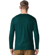 Gildan SoftStyle® Long Sleeve T-Shirt | Fan Marine Green thumbnail 2