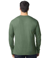 Gildan SoftStyle® Long Sleeve T-Shirt | Military Green thumbnail 2