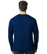 Gildan SoftStyle® Long Sleeve T-Shirt | Navy thumbnail 2