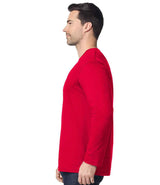 Gildan SoftStyle® Long Sleeve T-Shirt | Red thumbnail 3
