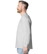 Gildan Ultra Cotton™ Long Sleeve T-Shirt | Ash thumbnail 3