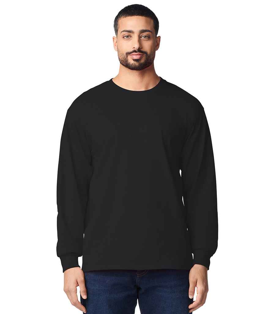 Gildan Ultra Cotton™ Long Sleeve T-Shirt | Black