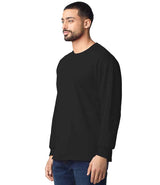 Gildan Ultra Cotton™ Long Sleeve T-Shirt | Black thumbnail 3