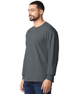 Gildan Ultra Cotton™ Long Sleeve T-Shirt | Charcoal thumbnail 3