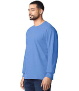 Gildan Ultra Cotton™ Long Sleeve T-Shirt | Carolina Blue thumbnail 3