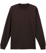 Gildan Ultra Cotton™ Long Sleeve T-Shirt | Dark Chocolate thumbnail 4