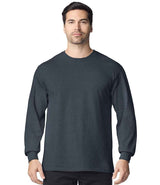 Gildan Ultra Cotton™ Long Sleeve T-Shirt | Dark Heather thumbnail 1