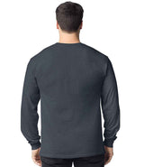 Gildan Ultra Cotton™ Long Sleeve T-Shirt | Dark Heather thumbnail 2
