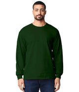 Gildan Ultra Cotton™ Long Sleeve T-Shirt | Forest Green thumbnail 1