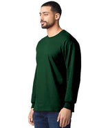 Gildan Ultra Cotton™ Long Sleeve T-Shirt | Forest Green thumbnail 3