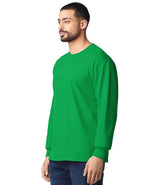 Gildan Ultra Cotton™ Long Sleeve T-Shirt | Irish Green thumbnail 3