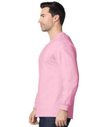 Gildan Ultra Cotton™ Long Sleeve T-Shirt | Light Pink thumbnail 3
