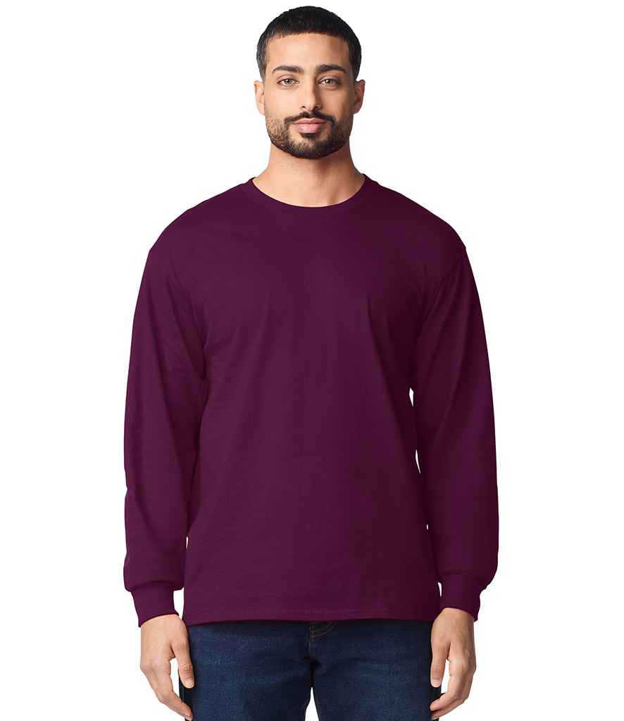 Gildan Ultra Cotton™ Long Sleeve T-Shirt | Maroon